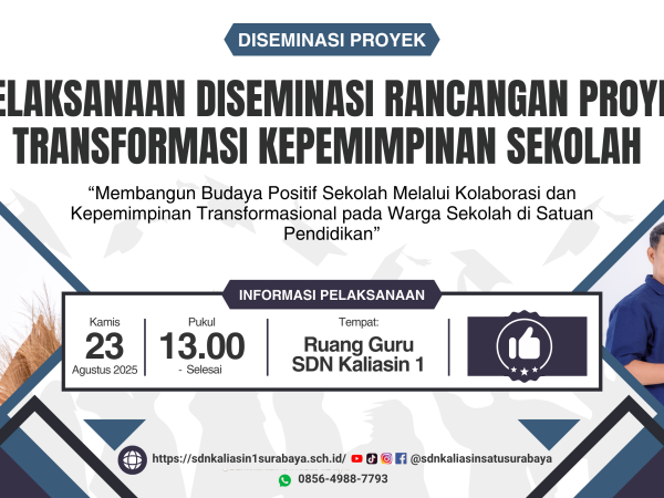Diseminasi Rancangan Proyek Transformasi Kepemimpinan Sekolah: Membangun Budaya Positif Melalui Kolaborasi dan Kepemimpinan Transformasional